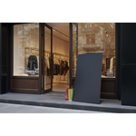 【 SHAONIANNA.TW 】霧黑金屬形象展示架｜店面入口立式看板、門市金屬廣告展示架, , large