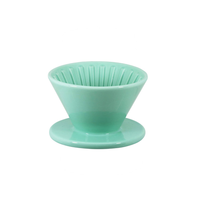 [寶馬牌 錐形陶瓷濾杯 1-2杯 綠] JA-06-01-C-G