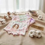 [凱美棉業] 一組2入 彈力萊卡純棉 舒適 透氣 兒童(四角款)內褲 女童純棉內褲, , large