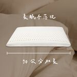 【青鳥家居】防蟎抗菌100%天然乳膠枕 枕頭 乳膠枕 乳膠枕頭 透氣枕頭 透氣枕 人體工學枕 低枕頭, , large