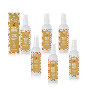 【澳洲Pure Papayacare】木瓜嬰兒油含金盞花(6入組 125ml/瓶) 即期品-2027年1月到期