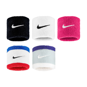 NIKE SWOOSH CLASSIC 腕帶 運動腕帶 護腕 彈性 吸濕 排汗 乾爽 多色 N1012405010OS黑、N1012405101OS白、N1012405467OS藍白紅、N1012405043OS紫灰白、N1012405639OS桃