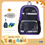 【IMPACT】怡寶 假面騎士聯名款 AGS懸浮減壓護脊書包-L-黑 /個 IMKMR262003A-01, , large