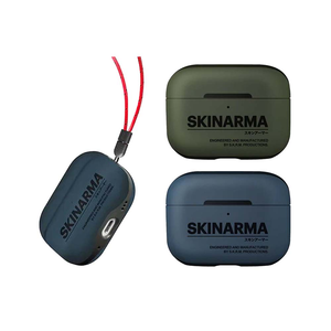 【山水之寶】Skinarma Airpods Pro 2保護殼 Spunk 潮風格收納保護套 附掛繩 支援無線充電 附贈手腕帶 原廠公司貨
