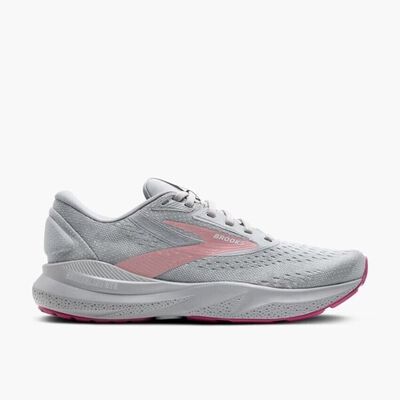 Brooks Adrenaline Gts 24 女 慢跑鞋 運動鞋 寬楦 避震緩衝 灰粉 [1204262E019]