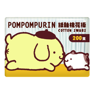 Paper stick cotton swabs