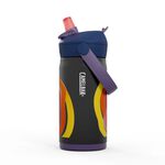 【CAMELBAK】CAMELBAK 350ml 兒童吸管不鏽鋼保冰瓶｜Flip Straw防漏水壺｜K.T.Tactical鎧德, , large