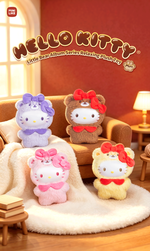 【際洋文化】Hello Kitty款小熊圖冊系列毛絨捏捏樂Mini, , large