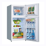 SANLUX 台灣三洋 129公升 一級能效 變頻雙門電冰箱 SR-V133B, , large