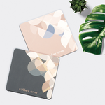 【Monster】 Soft Diatomaceous Earth Absorbent Coaster &ndash; Morning Light Series (10x10cm) &ndash; Autumn Time, , large