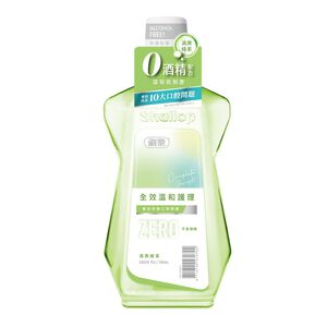 刷樂全效溫和護理漱口水-清爽綠茶