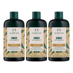 【The Body Shop 美體小舖】 薑根鏗活調理洗髮精 400ml 3入組, , large