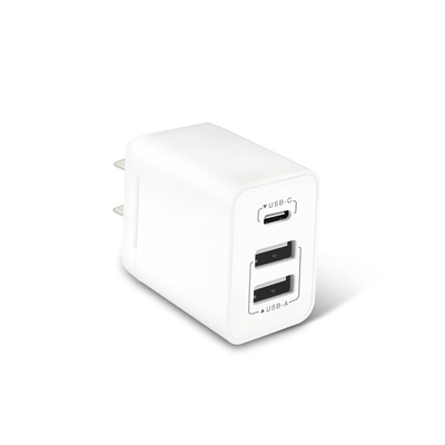 [寶旺旺]聖岡科技 三孔3.1AUSB充電器USB-331AC