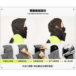 【周周生活】奧德蒙終結者成人一件式機車雨衣｜斜開雙拉鍊設計, , large