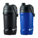 NIKE FUEL JUG 大口徑霸水壺 64OZ/1890ml 運動水壺 轉蓋式 輕量 保冷 鉤狀提把 可機洗 N101379803164黑、N101379840564藍, , large