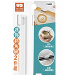【斜角刷頭設計，深入各種狹窄縫隙】迷你斜角刷 2入組 細縫清潔刷 水龍頭清潔刷 窗溝刷 瓶刷 小刷 刷子 細縫刷, , large