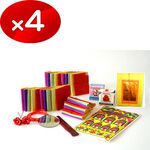 【金發財金紙】床母衣七娘媽全套組 -4 入組(未婚求巧 媽媽顧幼子系列-金紙), , large