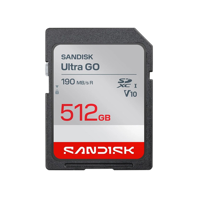 【SanDisk】Ultra GO 512G U1 V10 UHS-I SD SDXC 記憶卡