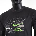 Nike LAB BEARBRICK 男 短袖 上衣 T恤 積木熊 棉質 舒適 柔軟 黑 [148743-010], , large