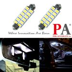 【PA LED】好亮 雙尖 41MM 12晶 5630 SMD LED 超白光 室內燈 閱讀燈 化妝燈 牌照燈 行李箱燈, , large