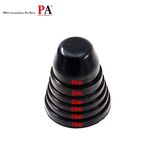 【PA LED】通用型 LED HID 大燈 防塵套 防塵蓋 防塵罩 防水蓋 防水罩 防水套 軟式橡膠 六種尺寸 【小】, , large