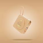 【MiWorks米沃】SNOOPY史奴比 7合1 無線充電快充行動電源 (甜焦糖)BS-NC10K 奶茶, , large