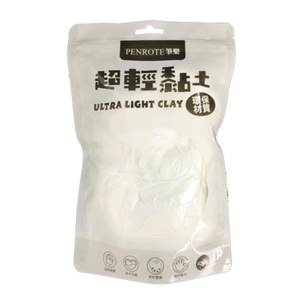 【PENROTE 筆樂】100g超輕黏土 白