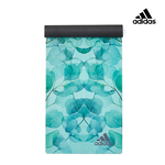 adidas 愛迪達 頂級天然橡膠防滑瑜珈墊-3.2mm (湖水綠), , large