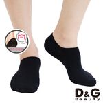 【D&G】超細纖維低口女襪<鐵灰>D427 襪子 隱形襪 止滑, , large