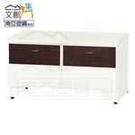 【文創集】妮可 環保2.6尺南亞塑鋼二抽座鞋櫃(客約商品), , large