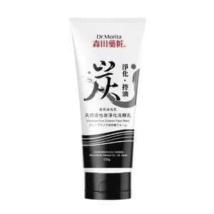 森田藥天然活性炭淨化潔顏乳120g