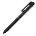 飛龍PENTEL Calme靜暮 三色輕油性筆-0.5mm黑+紅+藍(XBXAC35)黑桿, , large