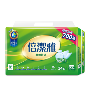 倍潔雅柔軟舒適抽取衛生紙