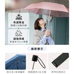 【周周生活】UNISPIN 三秒瞬收手開折疊傘｜記憶貼片 防潑水速乾, , large