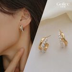 【Gulicc】古莉可 耳環 精緻典雅珍珠氣質耳環, , large