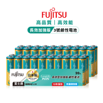 日本製 Fujitsu富士通 長效加強10年保存 防漏液技術 3號鹼性電池(精裝版40入裝), , large