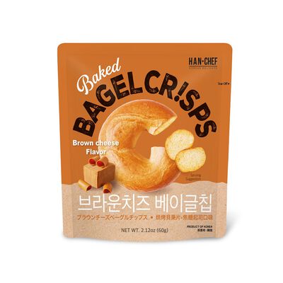 HAN CHEF烘烤貝果片焦糖起司口味