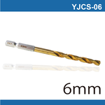 Hexagonal galvanized iron screwdriver bit - 6mm, , large