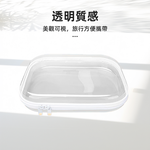 【上手家居】透明硬殼收納包 中(透明包/化妝包/防水袋/旅行包/拉鍊袋/旅行洗漱包/分類收納盒), , large