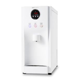 【麗水生活】豪星HS-192-R型溫(常溫)熱飲水機-桌上型-白- 鐵灰(110V) 搭載RO5道過濾設備