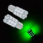 【PA LED】1157 雙芯 30晶 90晶體 SMD LED 煞車燈 方向燈 紅光/黃光/粉紅光/綠光/白光/粉紫光, , large