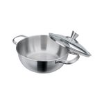 Miyaco 米雅可 經典316不銹鋼美味萬用鍋湯鍋調理鍋附蓋 32cm-Leidea樂德兒, , large