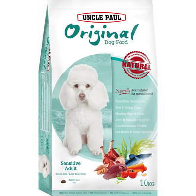 【UNCLE PAUL 保羅叔叔】田園生機犬糧系列10kg-眼睛保健小顆粒（鹿+羊）