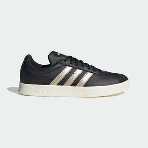 Kixpress-Adidas 愛迪達 VL Court Base 女 運動休閒鞋 舒適 黑 米 [JQ3047]