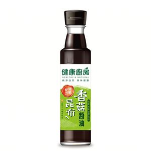 健康廚房--香菇昆布醬油300ml