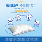 【多利寶寢具】Indian_可水洗抗菌高彈枕頭台灣製(1入), , large