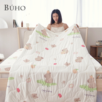 《BUHO布歐》零度冰眠紗｜涼感3.5尺單人床包枕套+涼被(180x200cm)三件組, , large