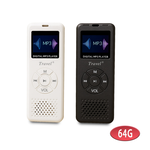 [Time Journey Travel] High-Quality Audio Card Slot MP3 Player (with 64GB Memory Card) (Includes 6 Bonus Gifts), , large