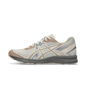 Kixpress-Asics Jog 100s 女 運動休閒鞋 舒適 穿搭 米灰 粉 [1203A741-100]