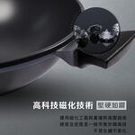 【美國MotherGoose鵝媽媽】晶鑽輕量 節能航太合金 物理不沾鍋/炒鍋36cm 單柄, , large